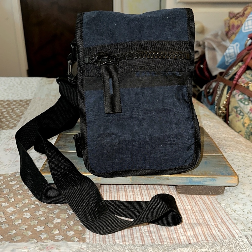 Diesel Spare Parts Nylon Navy Blue Cross Body Handbag Unisex (Z1)